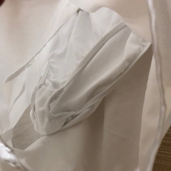 Nike Dri-Fit White Mid- Rise Brief Lined Athletic Tempo Running Shorts sz Small - Picture 10 of 14